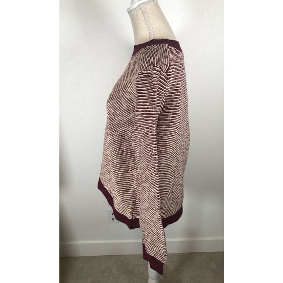 Stitches & Stripes Crew Neck Red and White Striped Sweater - XL - Picture 3 of 6